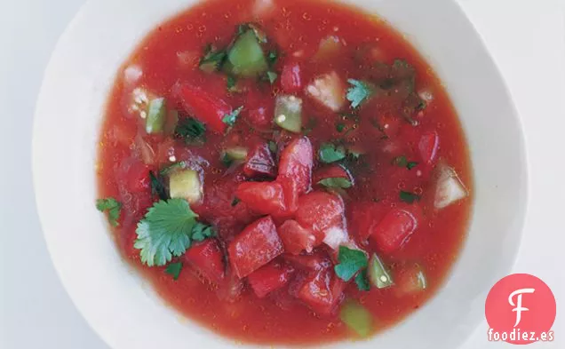 Gazpacho de Tomate y Tomate