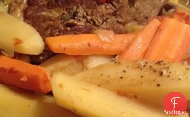 Asado con Verduras