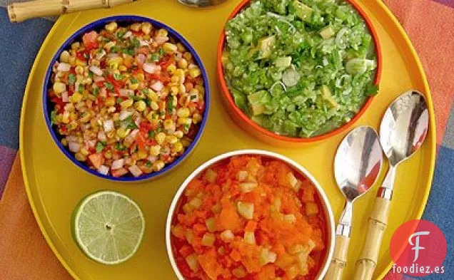 Salsa Picante de Tomate y Aguacate