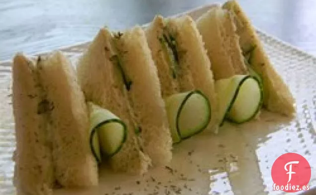 Sándwiches de Pepino de Té Inglés