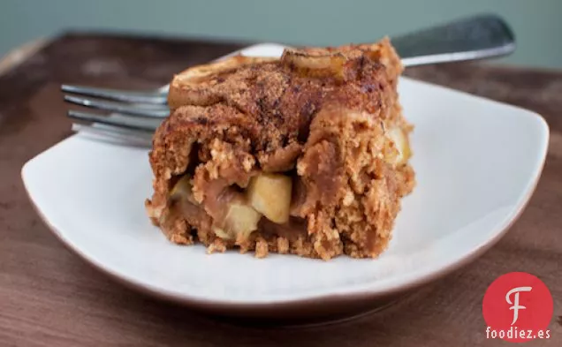 Pastel de Café con Manzana y Canela