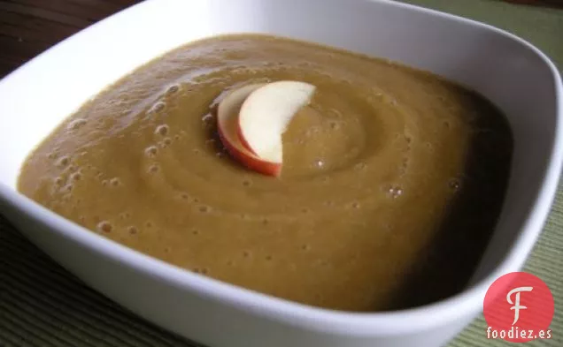 Sopa de Manzana y Calabaza de Bellota