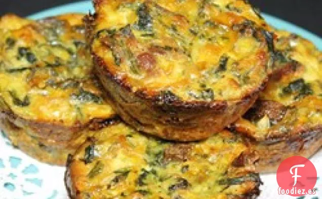 Quiche de Espinacas y Espaguetis de Calabaza