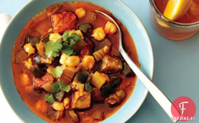 Chile verde-Posole de cerdo