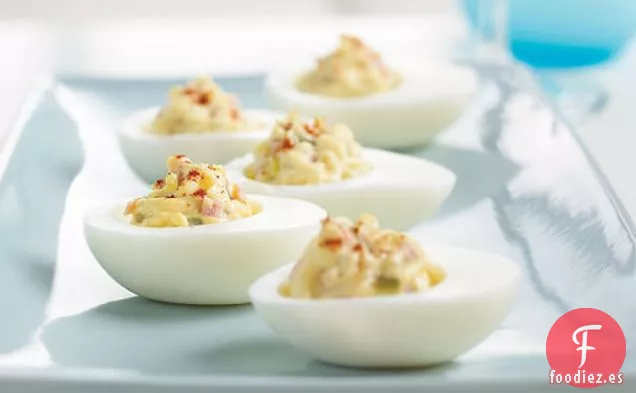 Huevos y Jamón Rellenos Fáciles