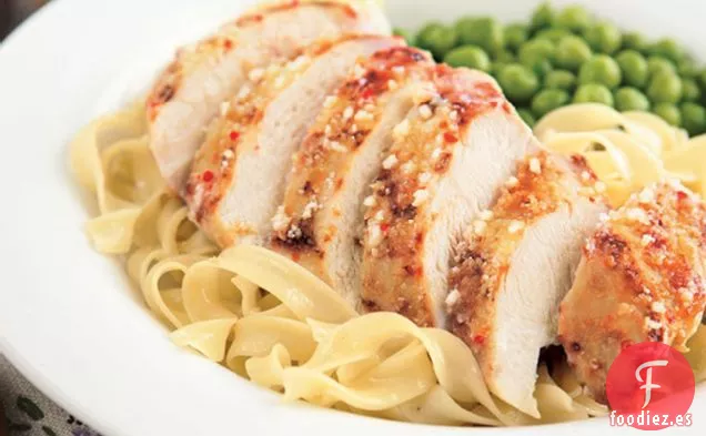 Pollo a la Parmesano Picante
