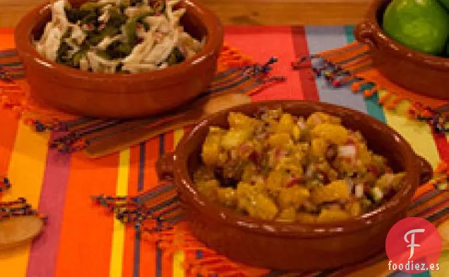 Salsa de tomate y naranja