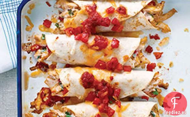 Enchiladas de Pollo Fiesta
