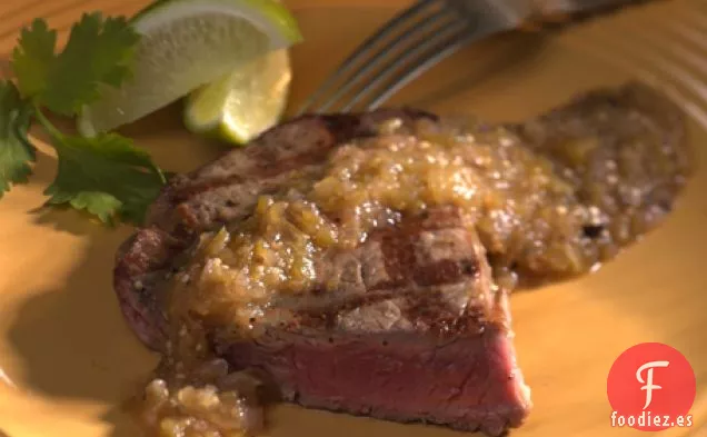 Receta de Salsa de Tomatillo a la Parrilla