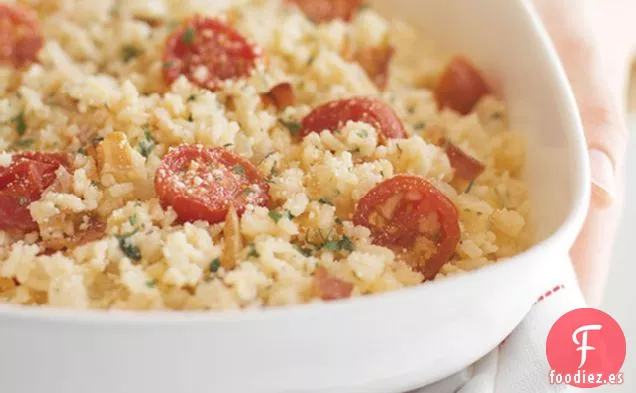 Risotto Italiano de Tocino y Tomate