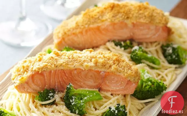 Salmón Asado al Horno para Dos personas