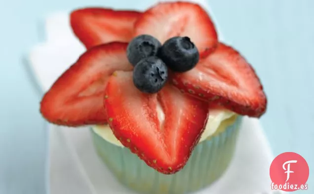 Cupcakes con Tapa de Bayas