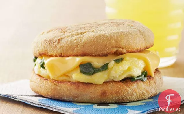 Revuelto de Espinacas con Queso para llevar