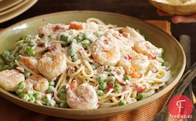 Carbonara de Camarón