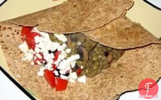 Envolturas Feta Fáciles de Lentejas