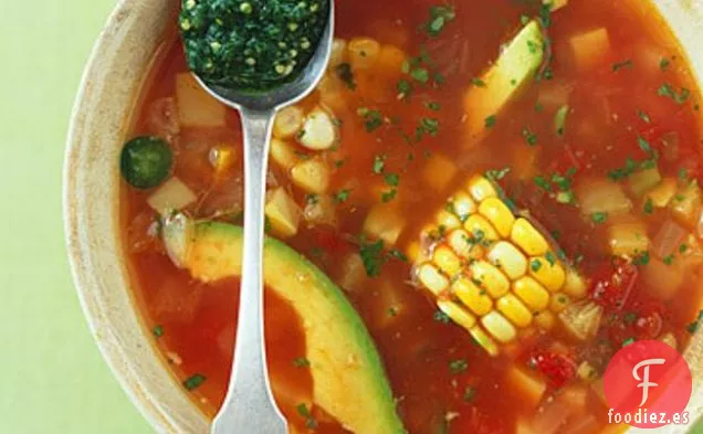 Sopa de Fiesta Mexicana
