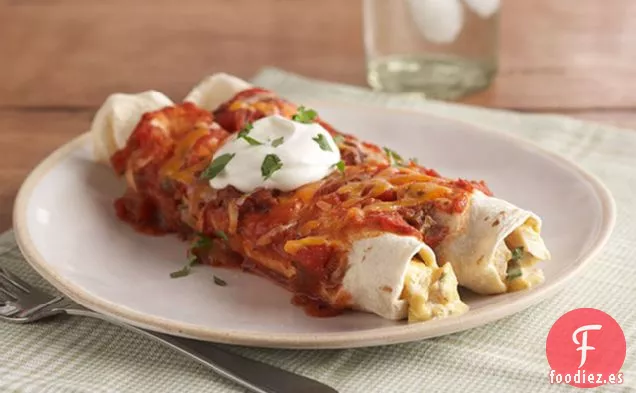 Enchiladas de Pollo Cremosas