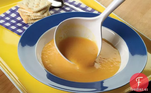 Sopa Cremosa de Calabaza