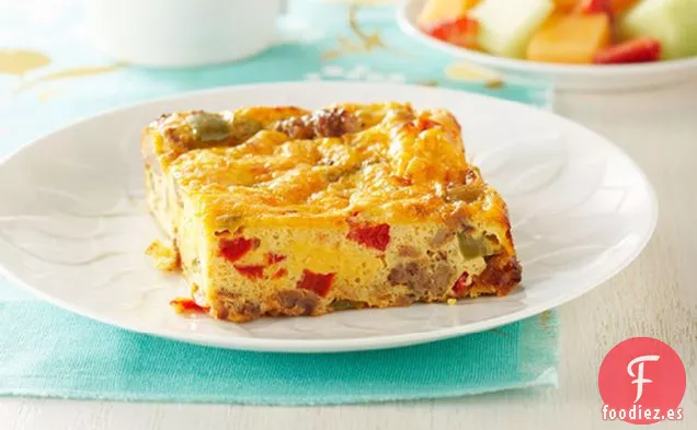 Pastel de Brunch de Salsa VELVEETA ®