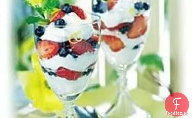 Parfait de Mousse de Limón y Bayas
