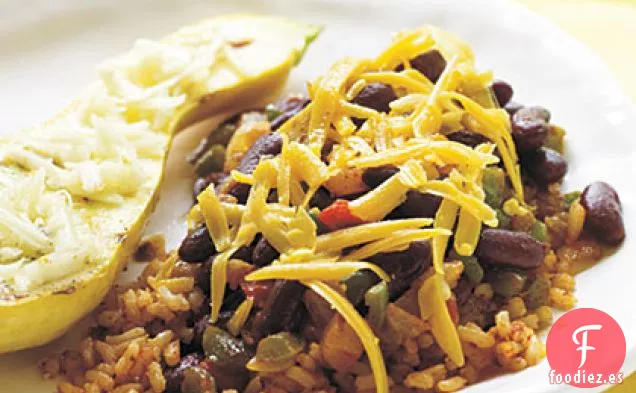 Frijoles de Taco y Arroz