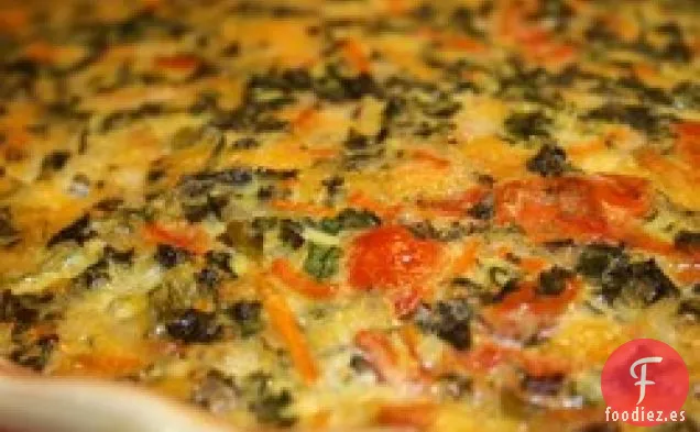 Quiche sin Corteza de Jardín de Verano