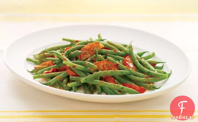 Judías Verdes y Tomates Italianos