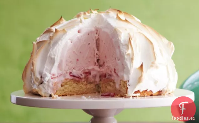 Tarta de Fresa Al horno de Alaska