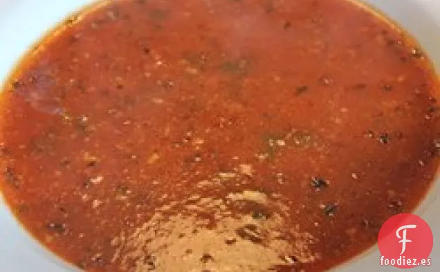 Sopa de Tomate con Queso