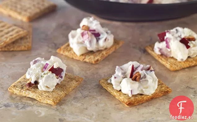 Crema de Manzana, Nuez y Queso Azul