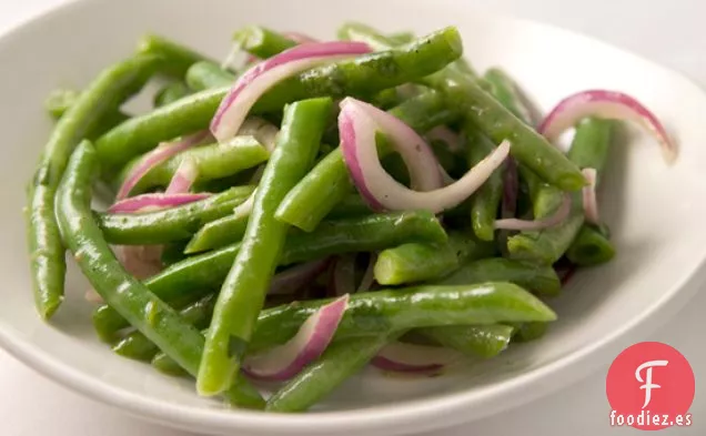 Ensalada De Judías Verdes Con Aderezo De Salsa