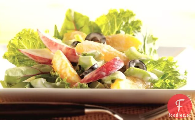 Ensalada de Naranja Cremosa
