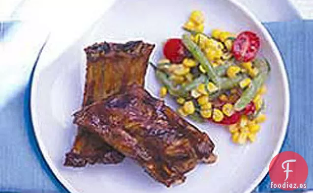 Costillas de Barbacoa Sureñas Picantes