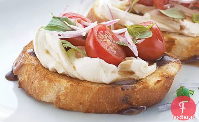 Bruschetta de Tomate y Balsámico