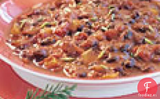 Chile de Pollo y Frijoles Blancos