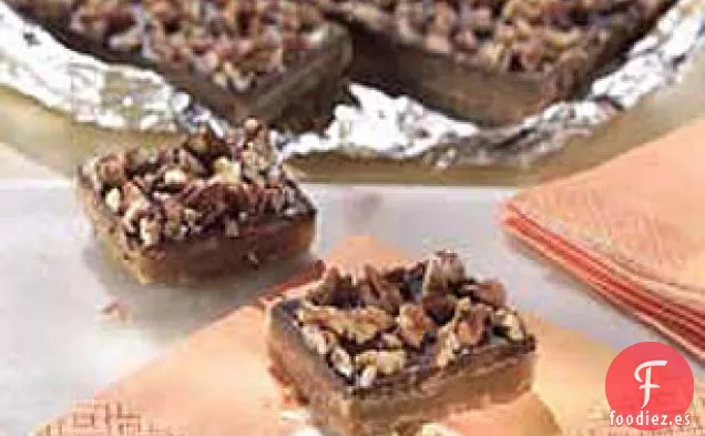 Barras de Caramelo de Chocolate