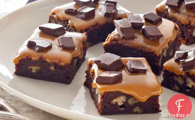 Chocolate Bliss-Brownies de Caramelo