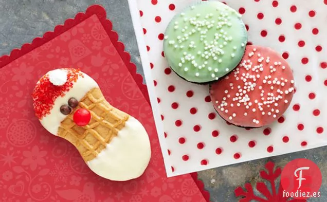 Galletas de Mantequilla de Maní Santas