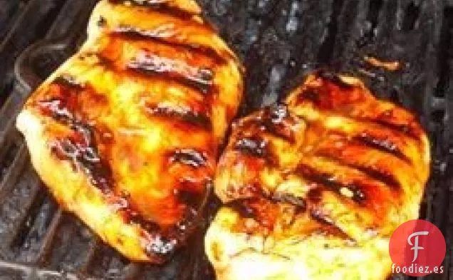 Pollo a la Parrilla con Miel