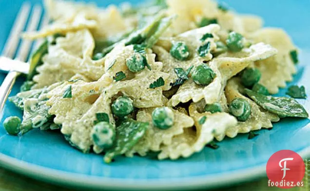 Ensalada de Pasta Verde y Blanca