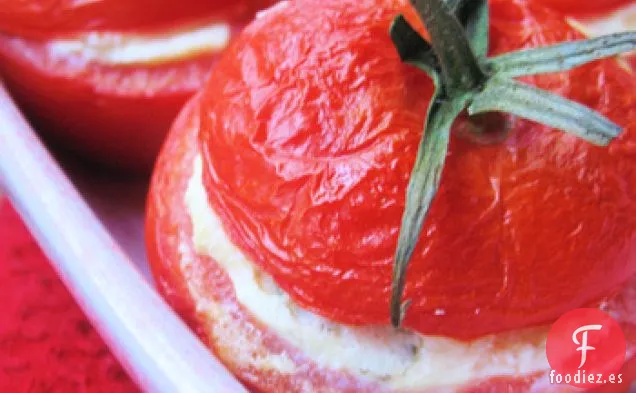 Tomates Con Queso De Cabra