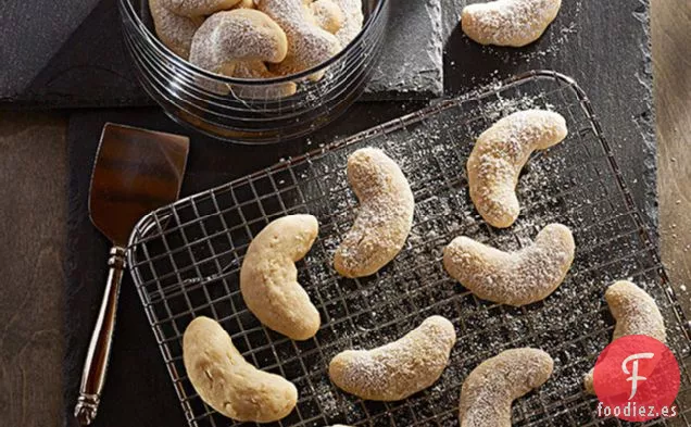 Semilunas de Almendra Cubiertas de Nieve