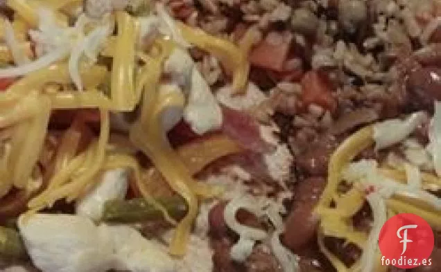 Fajitas de Carne, Cebolla y Pimienta