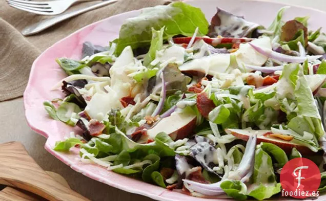 Ensalada Cremosa de Peras Balsámicas