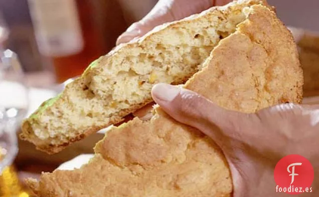 Pan de Maíz Tostado con Comino y Maíz