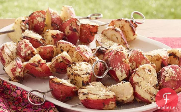Brochetas de Patata Fáciles