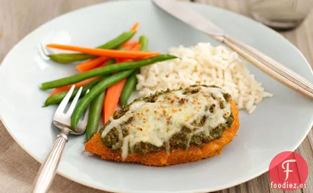 Pollo Al Pesto Crujiente al Horno