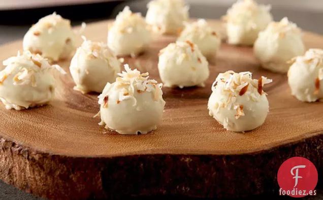 Bolas de Galletas OREO Doradas de Coco Tostado