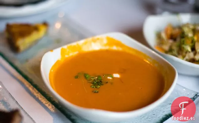 Receta de Sopa de Tomate Asado