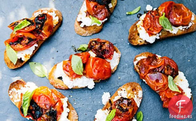 Bruschetta de Tomate Caramelizado